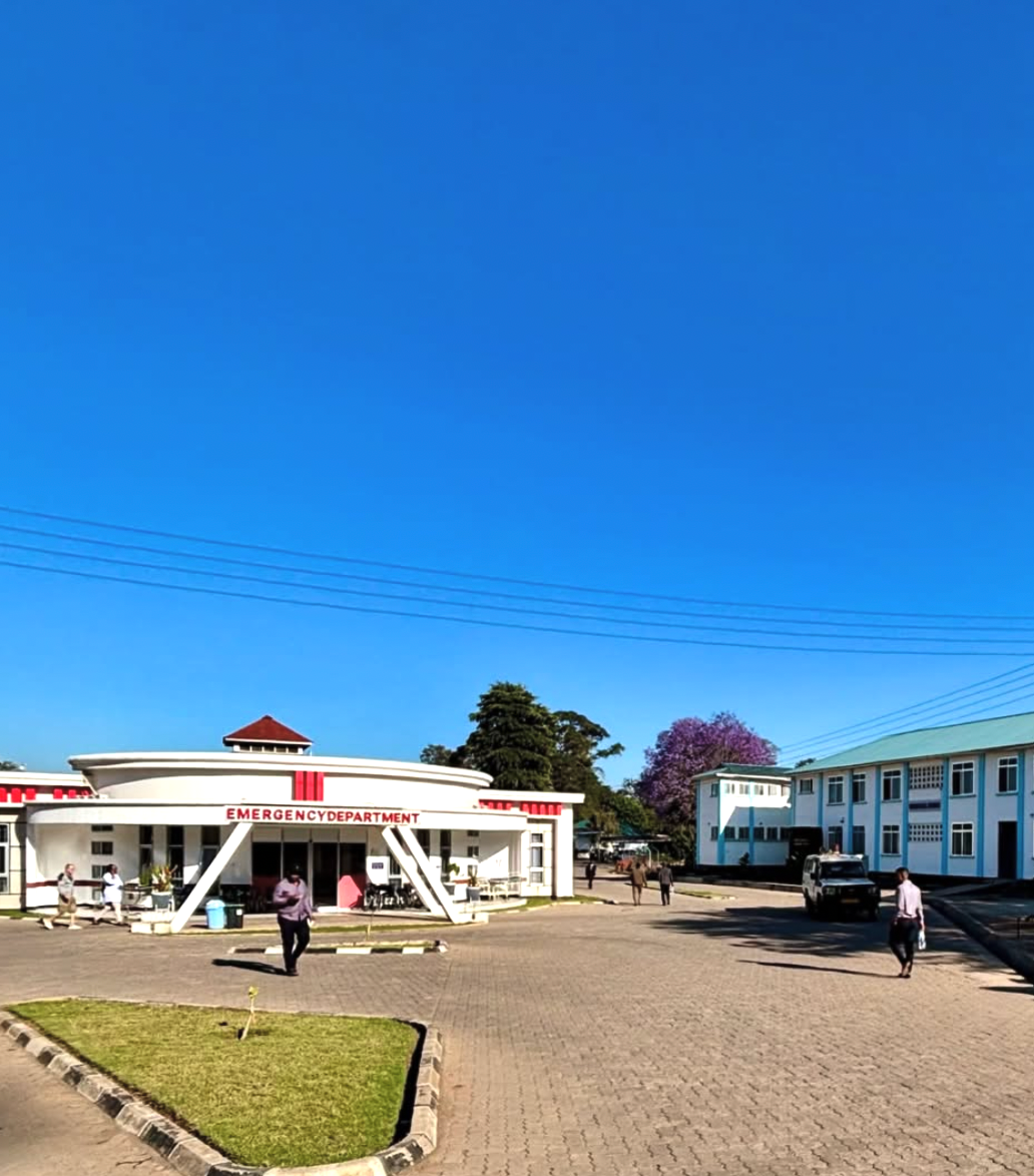 DREAM CLINIC hospital building exterior in Arusha